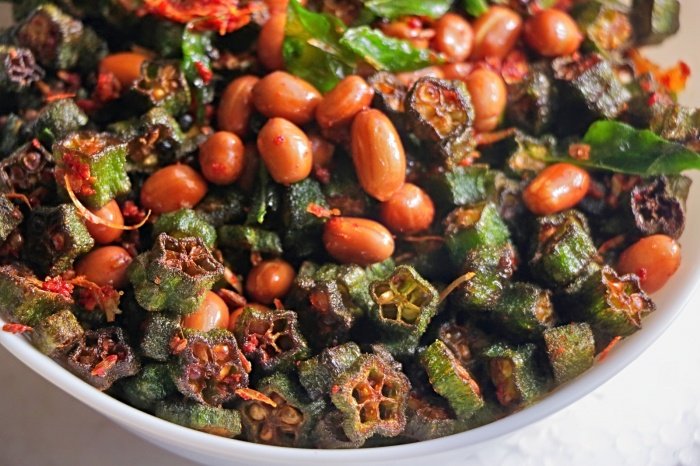 Bhendi pali fry
