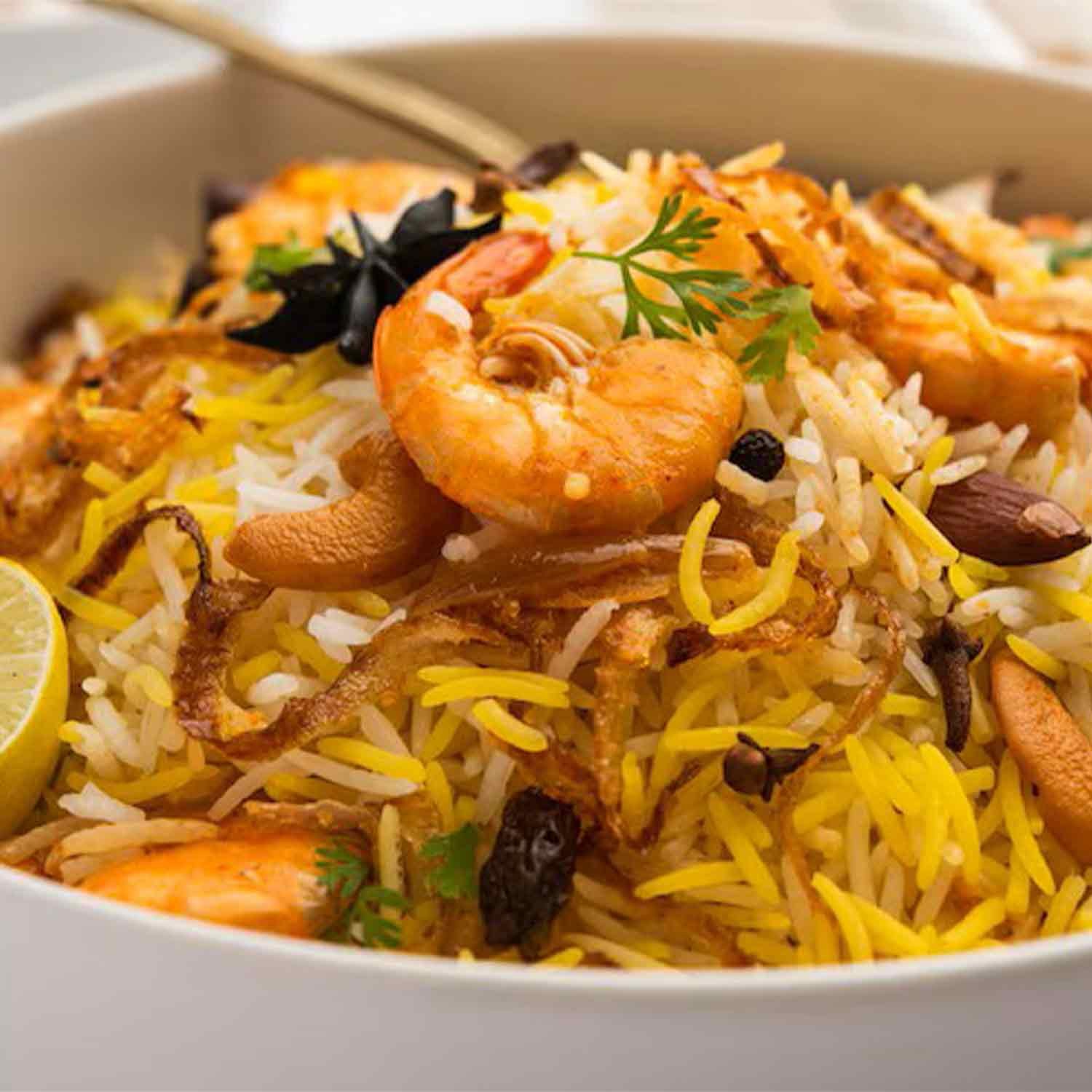 Prawns Biryani