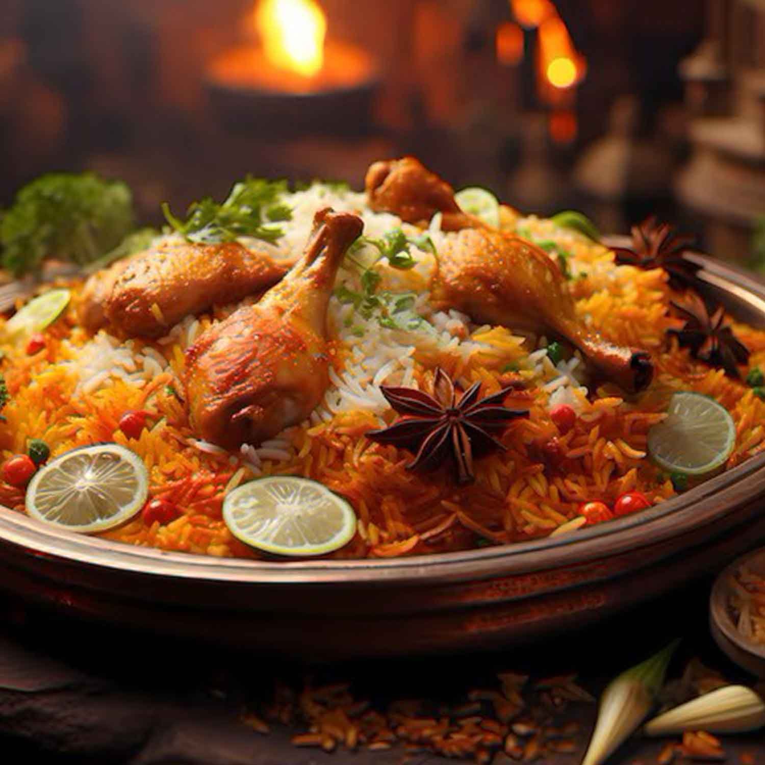 Handi Chicken Biryani