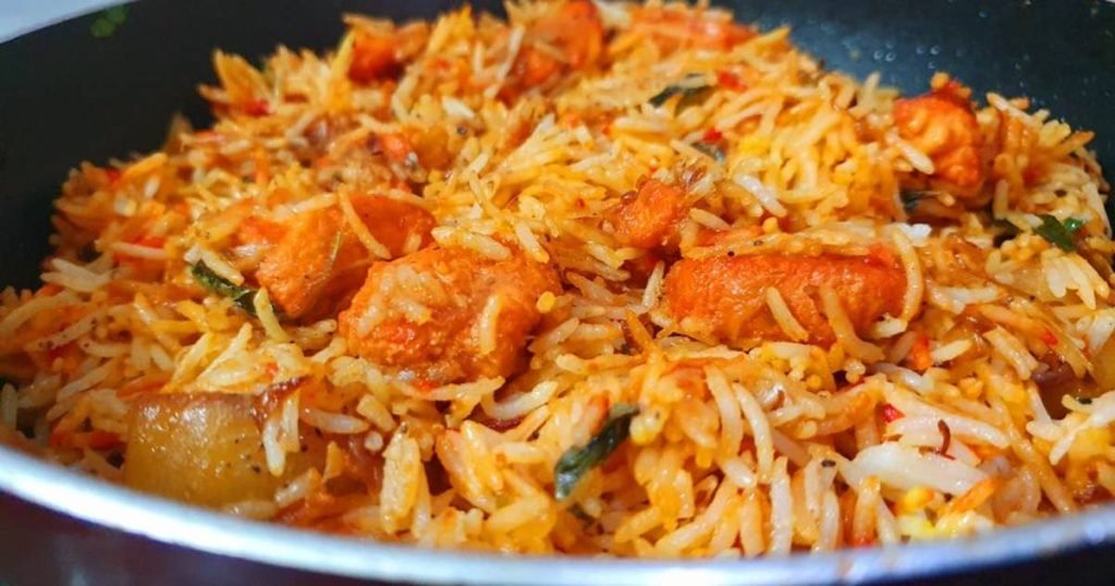 Boneless Chicken dum Biryani